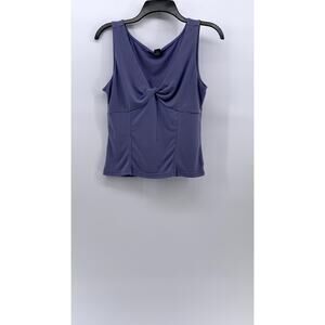 EXPRESS Women's Lilac Purple Twist-Front V-Neck Sleeveless Top SZ M